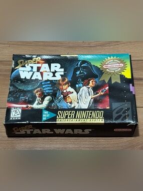 SNES Super Star Wars CIB with Manual and inserts (1992)